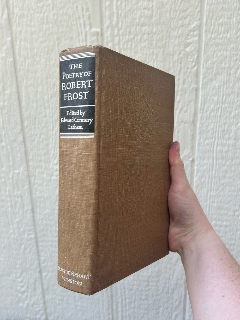 The Poetry Of Robert Frost 1969 1st Ed Hardcover Holt, Rinehart And Winston